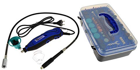 BSD Utensile Multifunzione - Strumento Multifunzionale, Utensile Rotante, Utensile Rotativo con Accessori - 222 Pezzi - 170W, 8000-35000 RPM