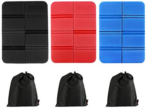 Faltbares Sitzkissen Outdoor 3 Stück Thermokissen Thermo Sitzkissen Faltbar Sitzunterlage Outdoor Sitzmatte Kinder Sitzkissen Wasserdicht für Outdoor Garten Picknick