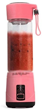 MXXHFC Frullatore Portatile, spremiagrumi Portatile Ricaricabile Mini spremiagrumi Elettrico in Vetro Piccola Macchina per Alimenti per Uso Domestico Macchina per Frutta e Verdura
