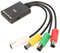 para Adaptador de Controlador de Gamecube, Convertidor de Mango para One S para Series X S para Wii para Wii U Pro para Switch Pro para Switch para 8bitdo Retro bit para