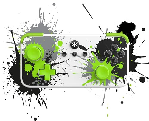 CRKD NEO S - Wireless Collectible Controller for Nintendo Switch OLED, Mobile, PC, Smart TV, Steam Deck OLED, Legion Go, Rog Ally Gaming (Splatter - POPeART Edition)