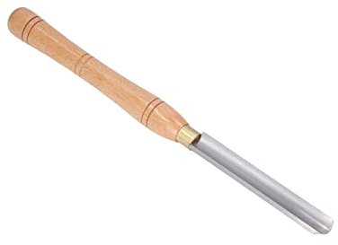 Tornio per Legno più Grezzo, Bordo Temprato Ergonomico con Ampio Interno, Utensile Tornio con Copertura per Falegname per Fai-da-te