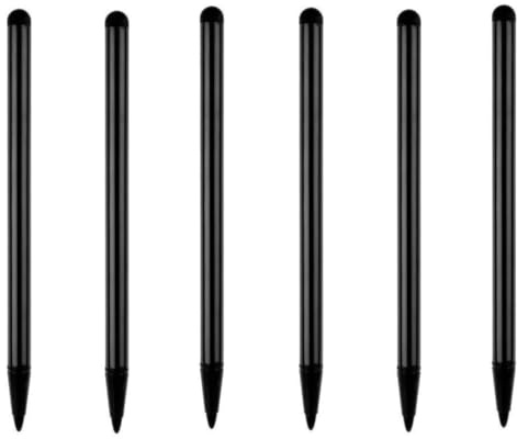 6Pcs Black Stylus Pens for Touch Screens,Universal Fine Point Pen for Phone Tablet and Other Touch Screens,High Precision Stylus for All Universal Touch Screen Devices，Accessories