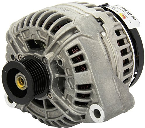 BOSCH 0 986 047 550 Lichtmaschine 150A 14V Drehrichtung im Uhrzeigersinn mit Mehrfachriemenscheibe Kompatibel mit MERCEDES-BENZ E-Klasse Limousine W211 A0121541302 4755 A012154130280