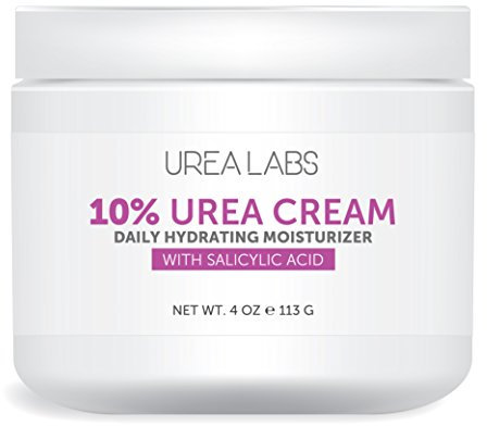 Harnstoffcreme 10% Trockene Haut Feuchtigkeitscreme mit Salicylsäure und Lavendelöl. Triple Action, Urea Healing, Hydrating und Therapeutische Creme für Handfuß und Körper. (Creme, 4oz) (Creme)