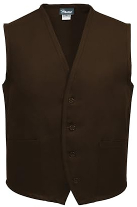 FAME® 2 Pocket Unisex Vest – V65 - Brown/MD (WFA83266BRMD)