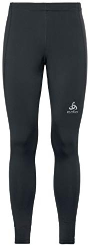 Odlo Herren Laufhose Tights ELEMENT Warm, Black, L, 322072