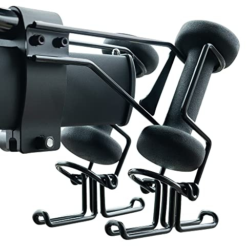 Schuhregal aus Metall für Original Peloton Bike | Hält 2 Paar Schuhe | Schuhregal für Original Peloton Bike+, Metall-2er-Set für 2 Paar, hält den Trainingsbereich ordentlich