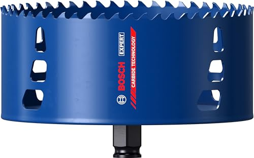 Bosch 1x EXPERT Tough Material hålsågar (för Trä med metall, Tegel, Ø 152 mm, Professional Tillbehör Borr/skruvdragare)
