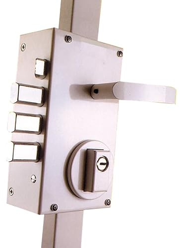 Serrure 3 points Série 468 profil europeen coloris blanc A2P* gauche - MOTTURA - 38468BGMXA2P