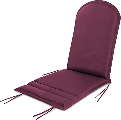 normani Adirondack Stuhlauflage - wasserdichte Outdoor Auflage für Adirondack Stühle 135 x 55 x 6 cm Brombeere OneSize