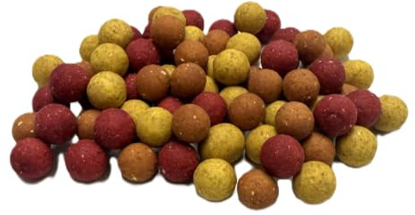 Maltbys' Stores 200g Mixed 15mm Boilies (Mixed Flavours) Sinking Fishing Bait [SLCB]