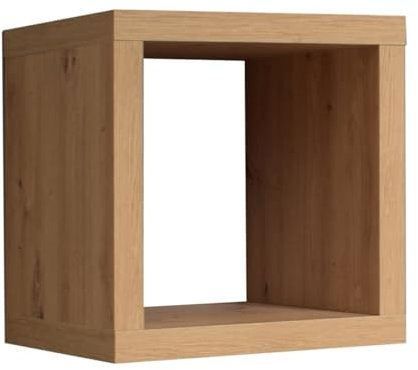 möbelando Regalwürfel >Cube< in asteiche - 40x41x40cm (BxHxT)