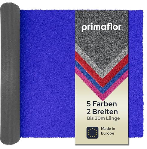 Primaflor Kunstrasen COLORPLAY 14mm - Blau, 2,00m x 0,50m, robuster Rasenteppich für Outdoor, Boot & Sport | wetterfest & wasserdurchlässig | geräuselte Halme | Outdoor-Bodenbelag für Minigolf