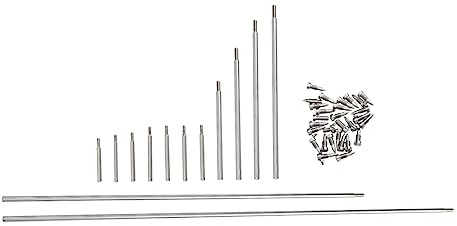 BESTonZON Saxophon Und Klarinetten-reparatur Musikinstrument-ersatzteile Werkzeugset Für Bläserinstrumente Metallteile Für Reparatur Und Austausch