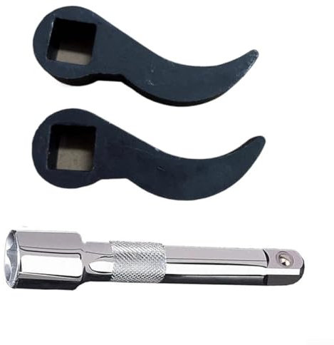 Kfz-Hebel-Schraubenschlüssel-Adapter-Set, 3-teilig, für effizientes Entfernen der Halbwelle (B)