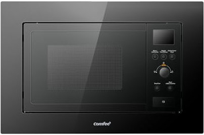 COMFEE' 20 Litre Grill Built in Microwave, Digital Control with 8 Power Levels, Quick Defrost Function, and 8 Auto Menu - CBMAG820BJL-BK
