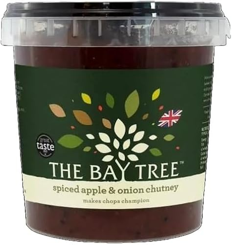 The Bay Tree Spiced Apple & Onion Chutney – 6 x 1.2kg | Sweet & Savoury Chutney for Cheese & Roast Meats
