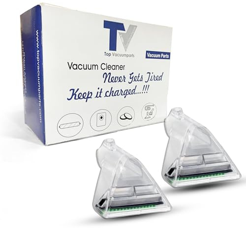 Replacement For Hoover FH50258 Upholstery and Stair Cleaning Attachment Nozzle Body With Brush Strip 2PK