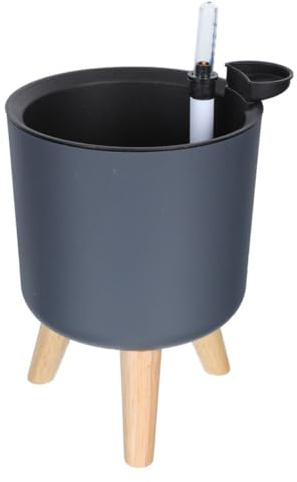 DOITOOL Pot De Fleurs à Absorption Eau Automatique pour Phalaenopsis avec Indicateur De Niveau Eau Design Simple pour Intérieur Et Balcon