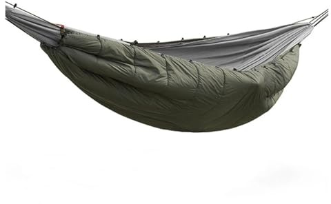 camping, Portable Multifunctional Winter Warm Sleeping Bag Hammock Outdoor Camping Cotton Underquilt Poncho Hammocks Swing Cover,for hiking
