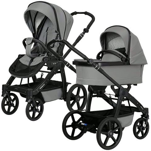 Hartan Kombikinderwagen Rock It Outdoor Set inkl. Babywanne premium graphit