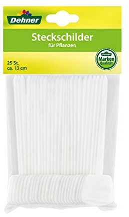 Dehner Pflanzzubehör, Steckschilder, Länge 13 cm, 25 Stück