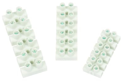 3 barrettes de connexion 6 plots