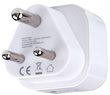 India Indian Indien Adapter Plug Reisen Stecker Typ M zu EU Europe European Typ C E F Steckdose für Spain ES France FR Italy Italian IT Germany DE Denmark Dänemark Griechenland Universal 3 Pin
