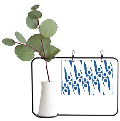 OFFbb-USA - Cornice in metallo con motivo a cipolla e decorazione per vasi in ceramica