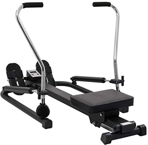 vidaXL Rowing Machine 5 Level Hydraulic Resistance