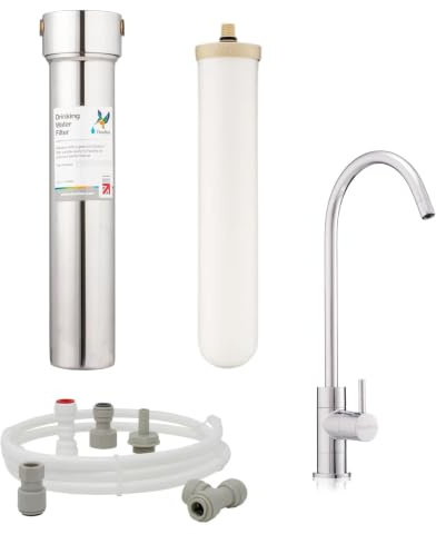 Doulton HIS Biotect Ultra System + Pillar Tap + Installation Kit | Included: HIS System, Biotect Ultra Catridge, Pillar Tap & Installation Kit, Under Sink Water Filter System