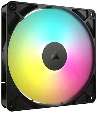 Ventola Per Pc - Corsair - Rs140 Argb - 140 Mm - 330-1700 Rpm - Nero