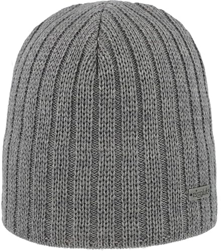Isglut herrmössa Norbertg wool tillverkad i Tyskland, grå mel, one size