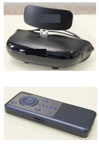 VEKELETE Casque VR Private Mobile 3D Cinema FPV Lunettes Lecteur Blu-Ray 4K Double OLED 4k Lunettes de Jeu intelligentes légères(AR and D3)