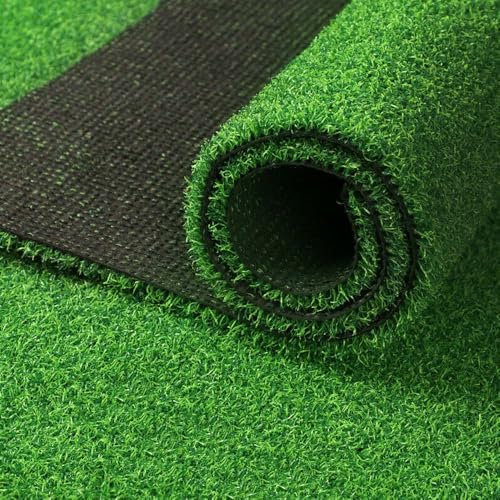 50cm x 200cm 20mm Pile Height, Artificial Grass/Natural Looking Green Turf, High Density Fake Grass, for Balcony Rug Lawn Rug Outdoor