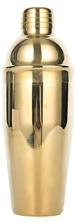 HUANGING Coctelera profesional de acero inoxidable con agarre ergonómico y gran capacidad, práctica herramienta de camarero