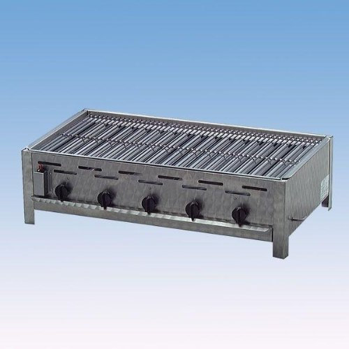Gasgrill/Gastrobräter 5-flammig mit Rost