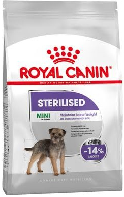 Royal Canin Mini Rassen Sterilisiert, Gewichtsmanagement, Senior, Trocken, Geflügel, 7.5 kg
