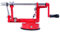 Pomme Éplucheur Trancheur et Vide - (2 Lames Supplémentaires & 1 Vide-Pomme) 3 en 1 Machine de Cuisine Eplucheur Légumes et Fruits, Lame Réglable en Acier Inoxydable, Base Antidérapante à Ventouse