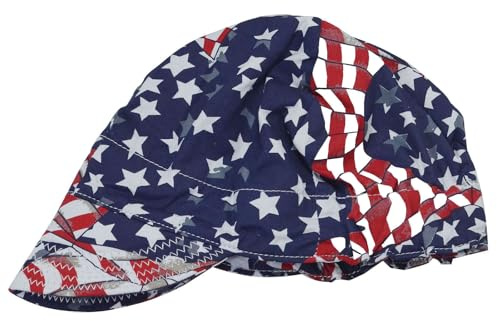 RIVERWELD Schweißhaube Baumwolle Netzfutter American Eagle | für Schweißer Passender Schweißhelm Arbeitsschutzausrüstung Kopfschutz