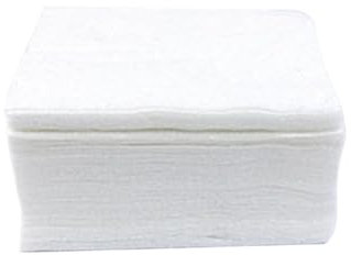 Ipetboom 100stücke Dünne Wattepads Mit Kunststoffbox-verpackung Einlagig Für Nagellack Und Make-up Entfernung