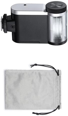 IA32 Retro Portátil Pequeña Cámara Superior Intermitente Brillo Ajustable En Difusor Para Noche Y Producto Fotos Sesiones