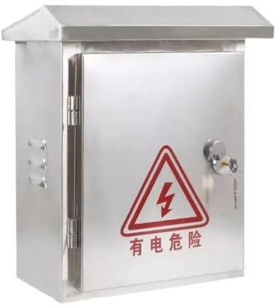 Zambuph Scatola di distribuzione impermeabile bloccabile di piccole dimensioni per la protezione dei dispositivi elettronici in ambienti esterni mediante giunzione elettrica impermeabile in acciaio