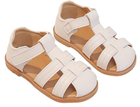 BweStilm Sandalias para niña 17, sandalias elegantes y cómodas, sandalias de verano antideslizantes, sandalias de agua para pies descalzos, ligeras al aire libre, sandalias de playa de trekking