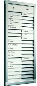 Legamaster Personal- Projekt-Planungstafel Professional In-and-Outboard 26x77cm