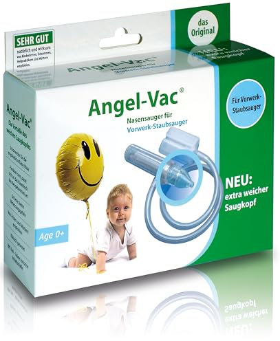 Nasensauger Angel-Vac Baby für Vorwerk Staubsauger Mit Extra weichem Saugkopf das Original seit 30 Jahren