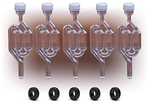 5 sas de type S-Bubble avec œillets