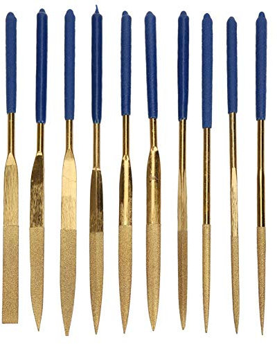 Lima Diamantata Alta Durezza, Lima Diamantata Ad Ampia Applicazione, Set di Lime ad Ago Lime Diamantate per Gioielli in Metallo, Vetro, Legno e Pietra per Lavorazione Stampi Acciaio Cuscinetti Vetro