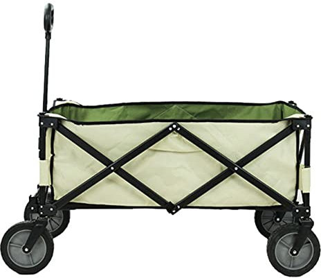 Bollerwagen Faltbar Strandwagen, Faltbar Kindertransport, Transportwagen Handwagen Faltbar Gartenwagen Die Reifen Mit Lager Für Alle Gelände Geeignet